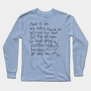 Homer's Postcard Long Sleeve T-Shirt